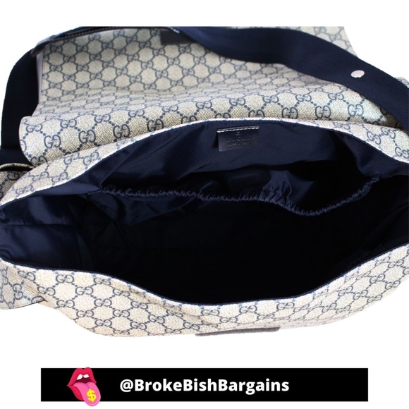 Gucci GG Supreme Plus Diaper Bag